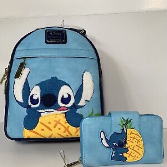 Loungefly | Bags | Chenille Stitch Loungefly Backpack With Matching ...